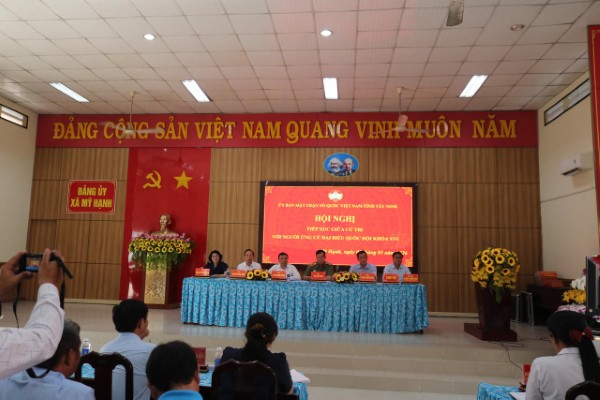 Cử tri Tây Ninh hài lòng với chất lượng các ứng viên đại biểu Quốc hội khóa XVI